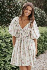 Zadie Mini Dress - Light Green