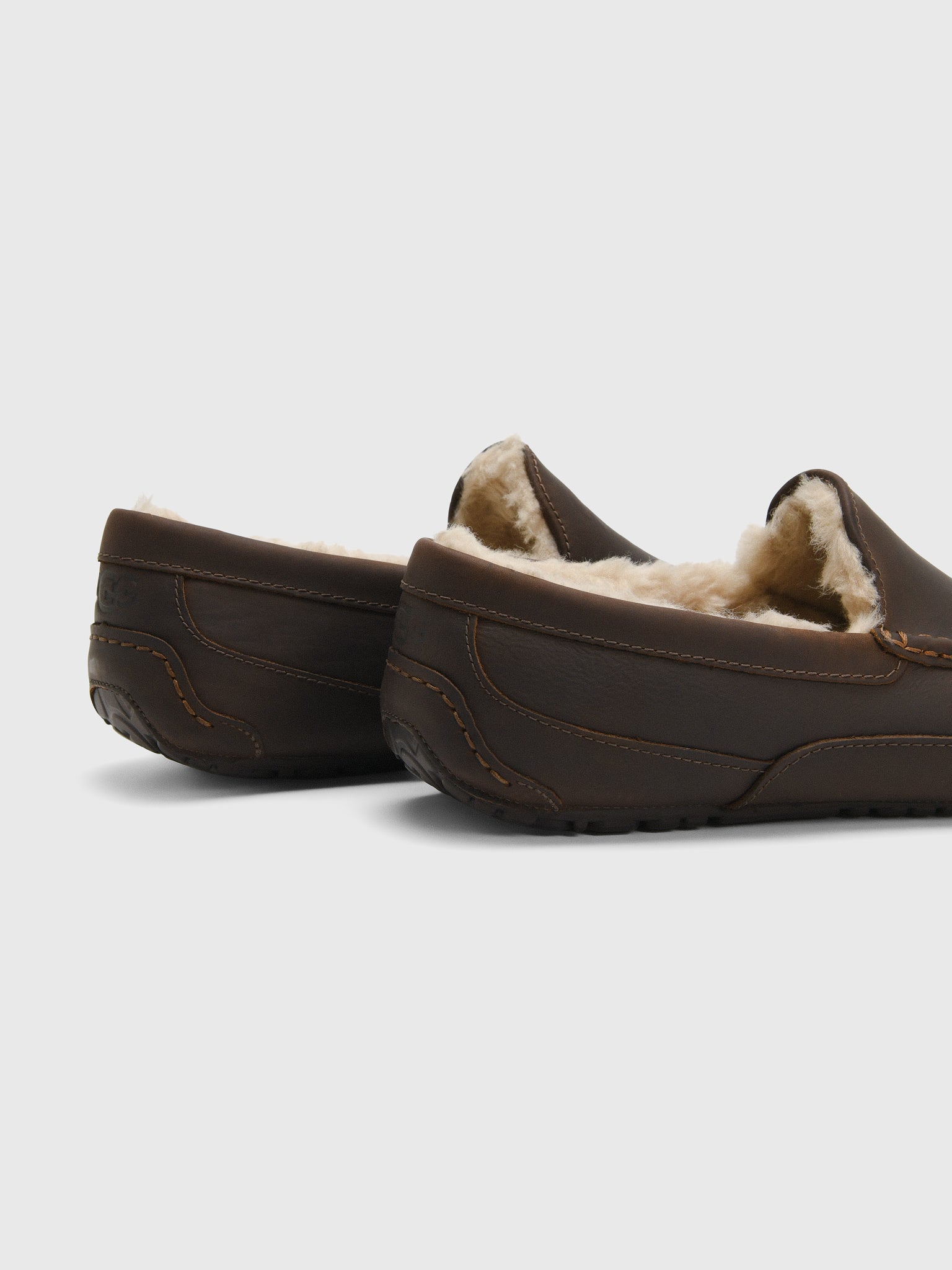 UGG Men's Ascot Matte Leather Slipper