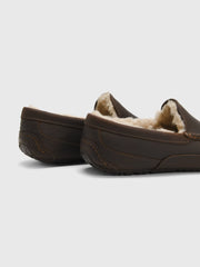 UGG Men's Ascot Matte Leather Slipper