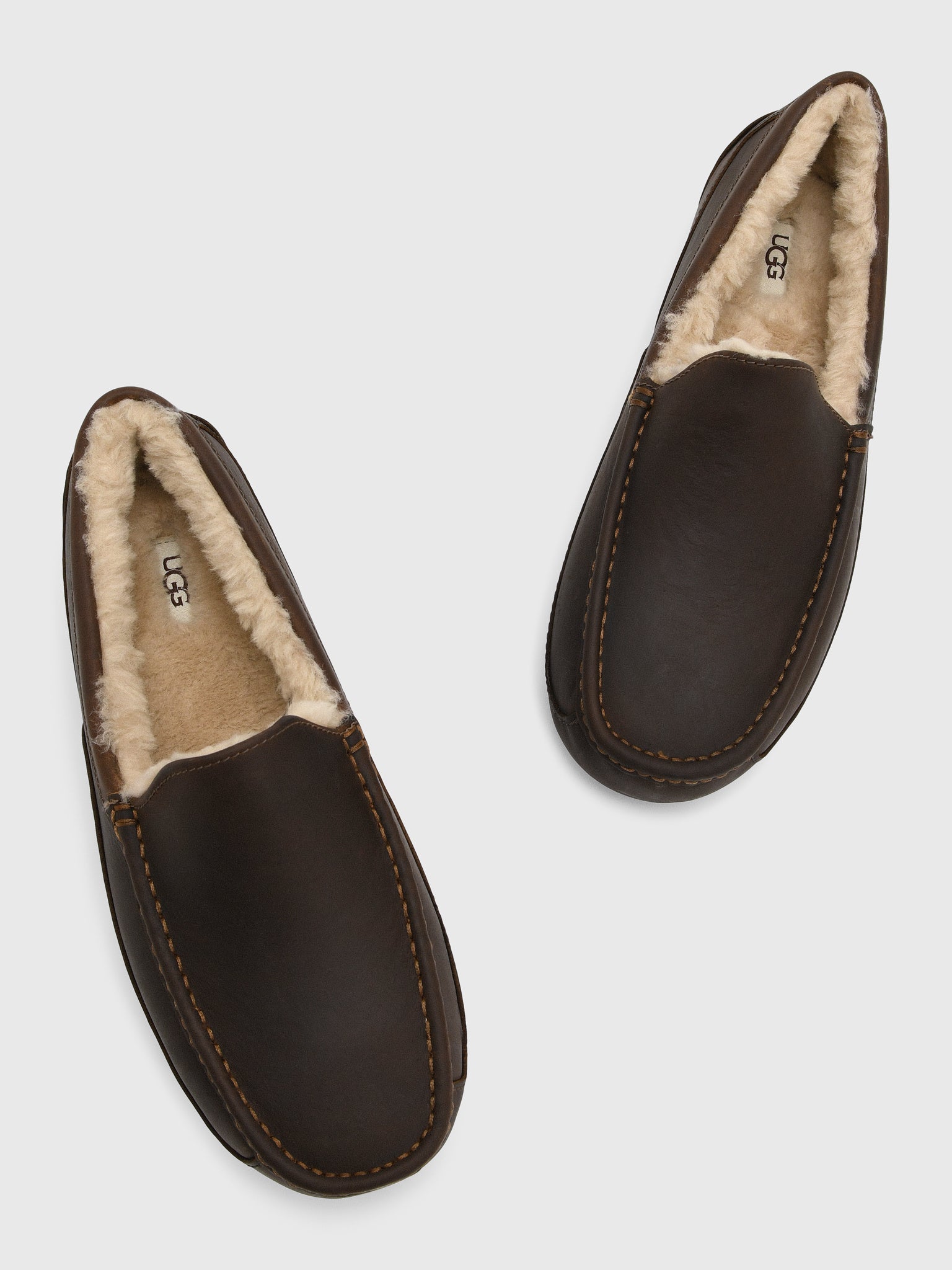 UGG Men's Ascot Matte Leather Slipper