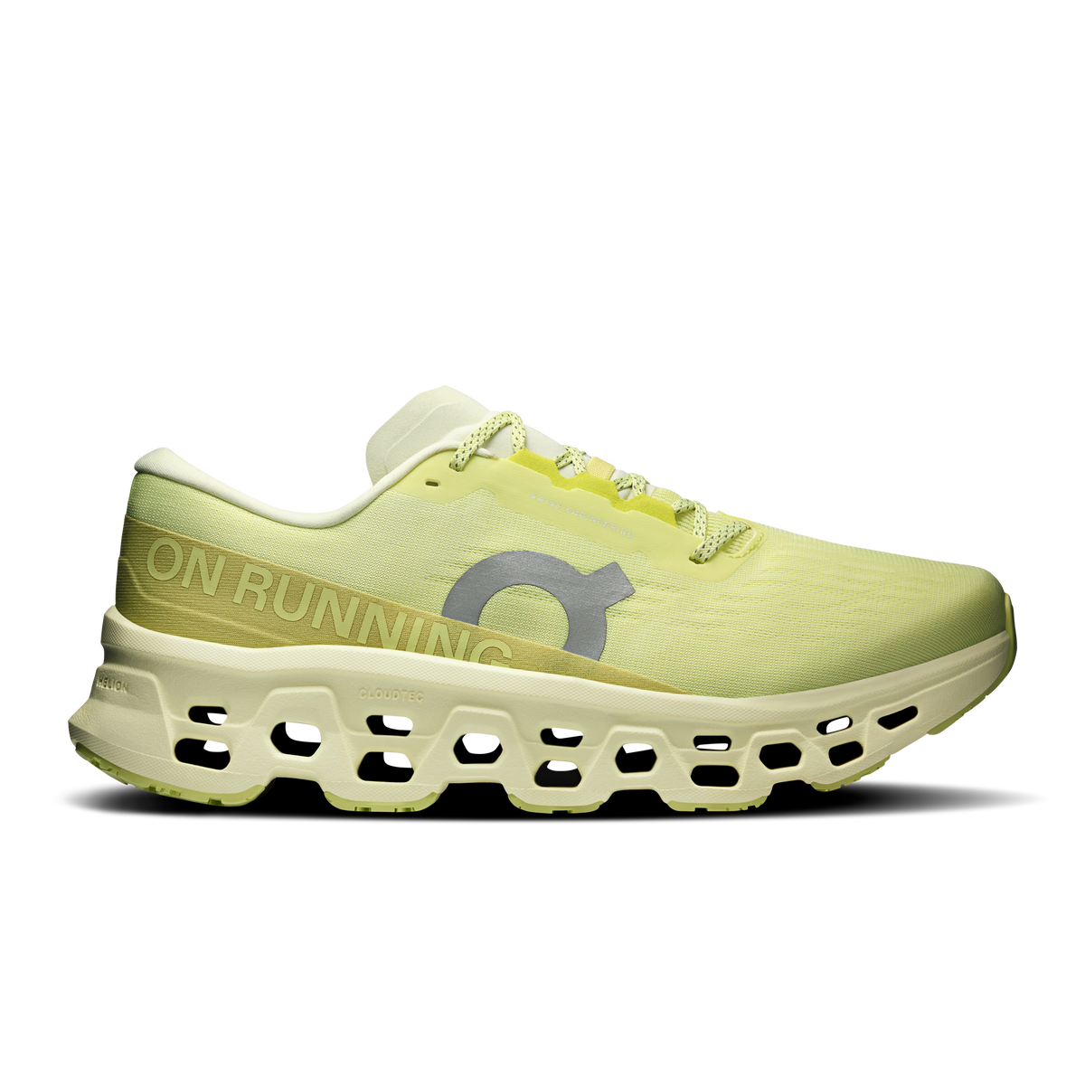 On Running Men's Cloudmonster 3 Shoes - Limelight / Seedling